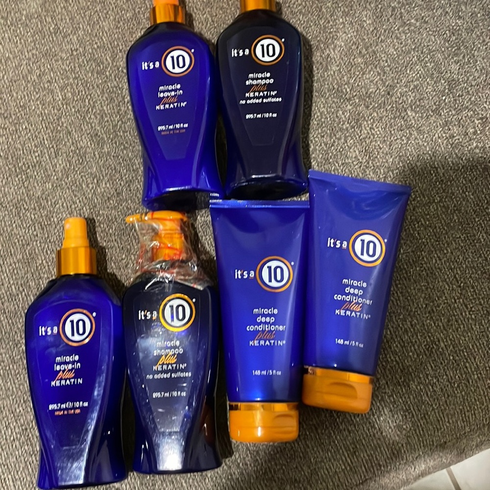 Bundle of It’s a 10. You are getting 6